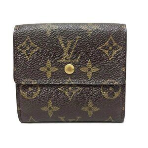 LOUIS VUITTON Porte Monnaie Billets Cartes Credit Monogram 362-072625